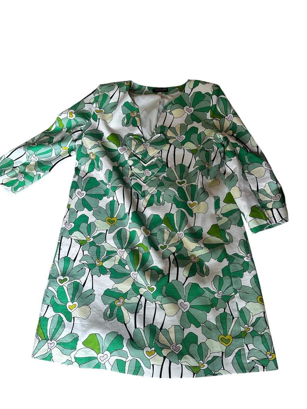 Tara Jarmon  Floral Print Dress - Classic A-Line